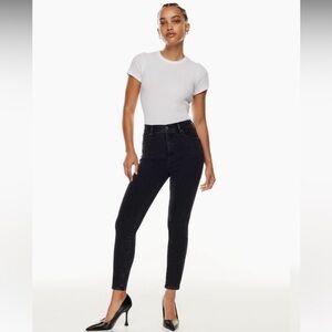 Aritzia Denim Forum The Lola high rise skinny size 25
